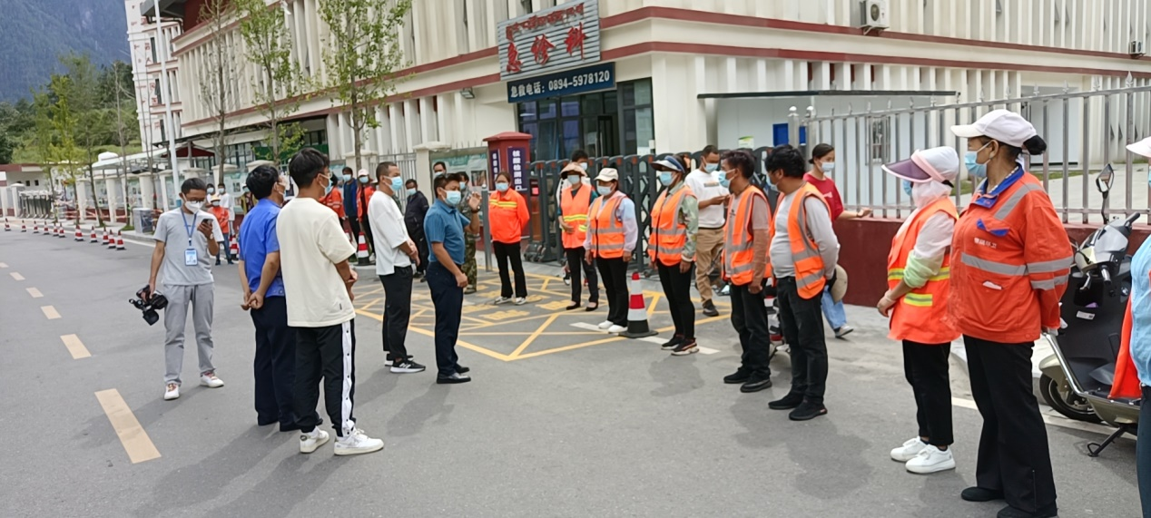 攜手共度疫情關(guān)，防疫物資保平安 ——天晟源環(huán)保察隅縣項(xiàng)目部獲贈防疫物資